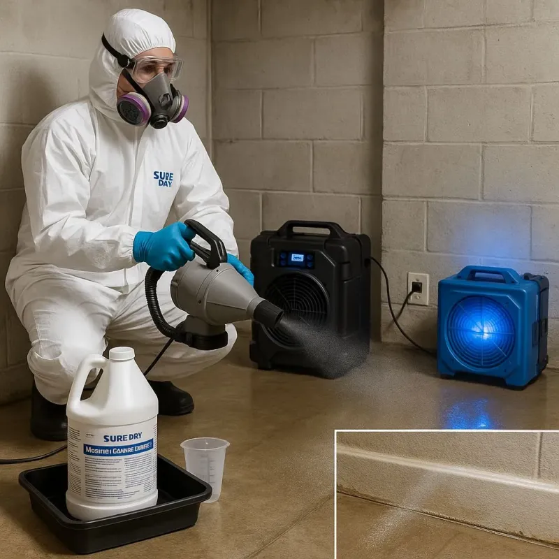 Sanitization and Odor Removal process in East Baton Rouge Parish, LA