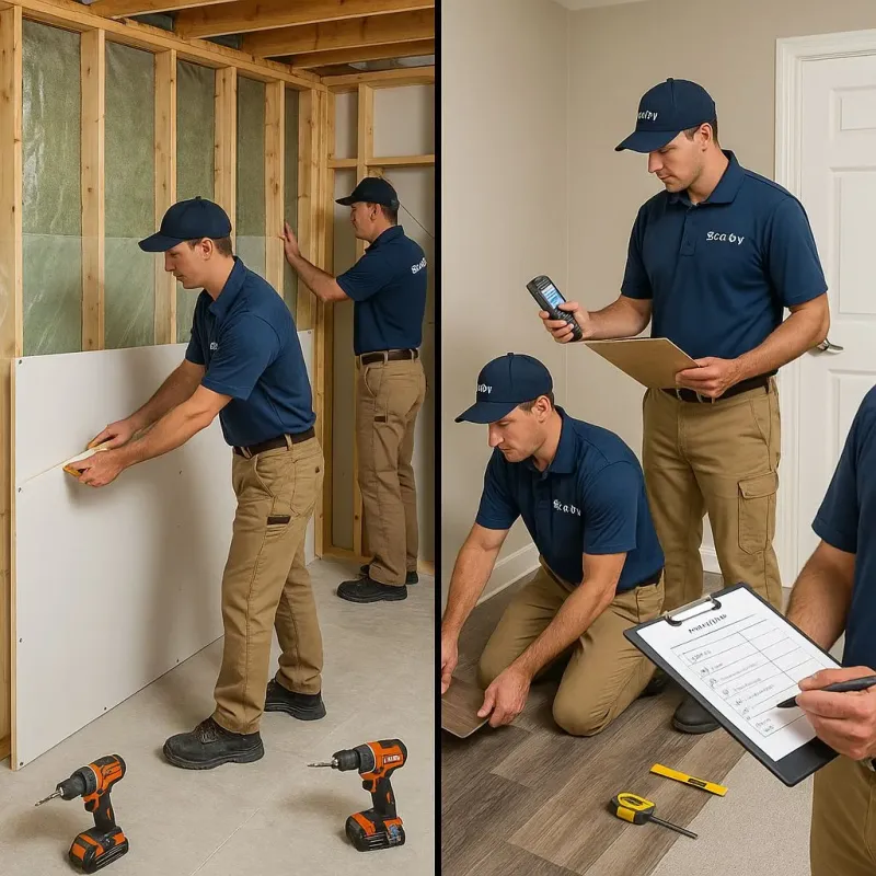 Repairs and Reconstruction process in East Baton Rouge Parish, LA