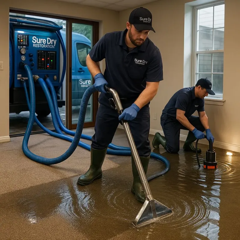 Water Extraction and Removal process in East Baton Rouge Parish, LA